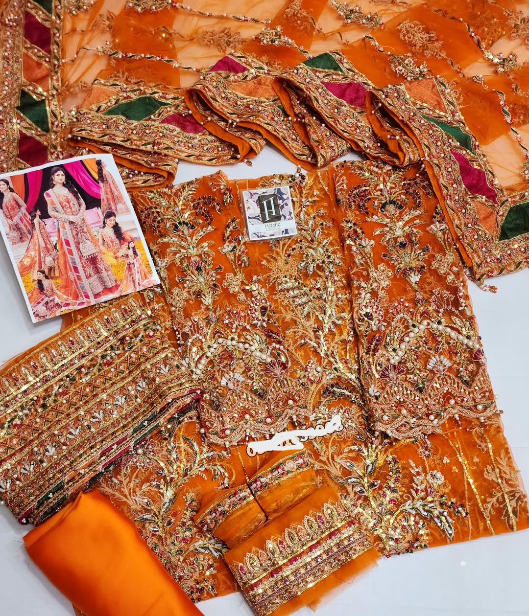 KANWAL MALIK NEW EXCLUSIVE WEAR Unstitch Net