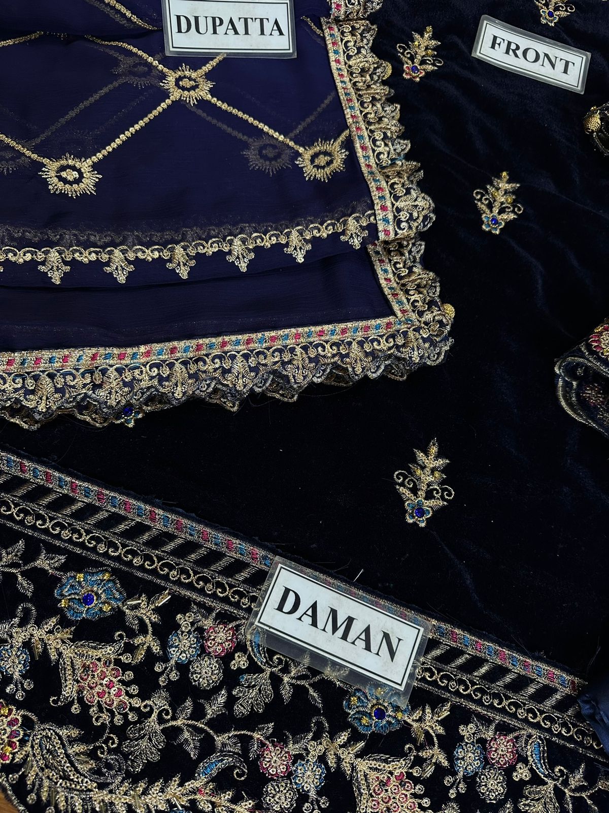 Emaan Adeel Fancy Velvet